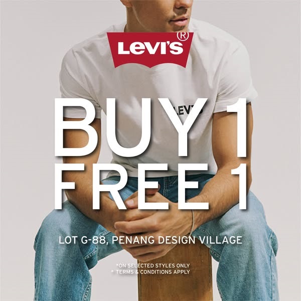 GRAB YOUR CHOICE OF DENIM WITH LEVI'S NOW!