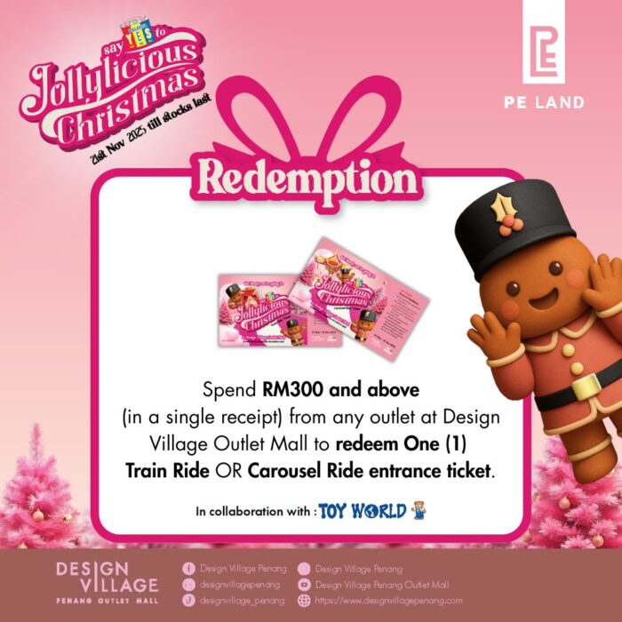 christmas redemption in design village